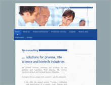 Tablet Screenshot of hjs-consulting.com